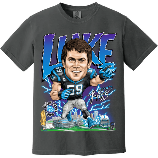 *LOCKED IN THE VAULT* Luke Kuechly x Glory Days Apparel Icons T-Shirt
