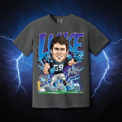 *DOES NOT SHIP IMMEDIATELY - LIMITED EDITION PRE-SALE* Luke Kuechly x Glory Days Apparel Icons T-Shirt