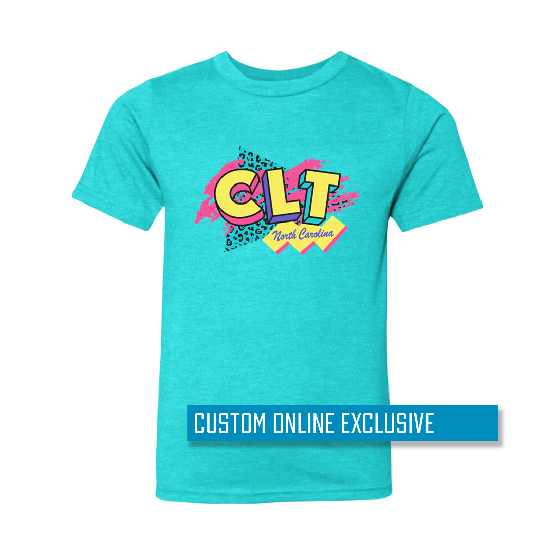 *Custom Online Exclusive* Glory Days Apparel - Saved By The CLT Youth T-shirt