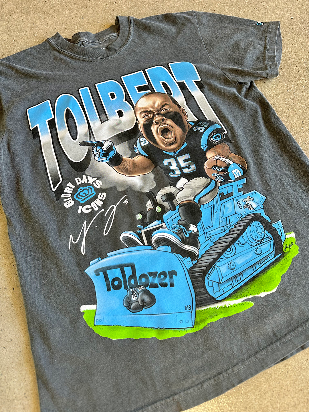 Mike Tolbert x Glory Days Apparel Icons T Shirt