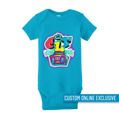 *Custom Online Exclusive*Glory Days Apparel - Airbrush CLT Onesie