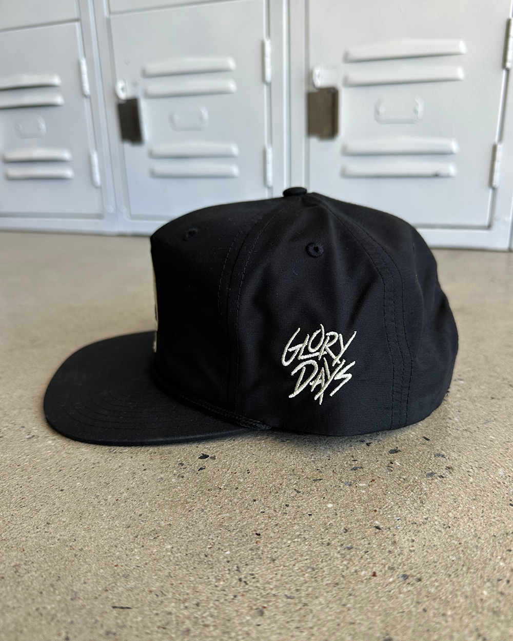 Glory Days Apparel - Golf Skull Black/Black Rope Hat