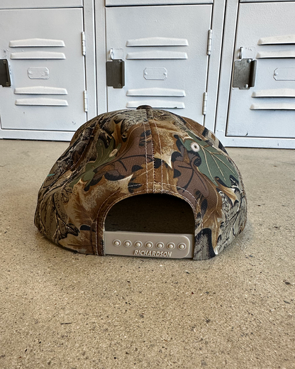 Glory Days Apparel - Golf Skull Real Tree Camo Rope Hat