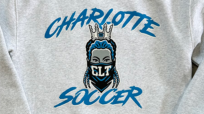 Glory Days Apparel - Classic Misfit Queen White Heather Sweatshirt