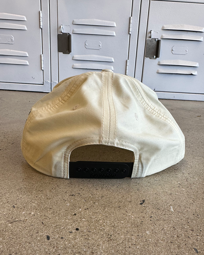 Glory Days Apparel - Johnny Dollars Patch Ivory/Black Rope Hat