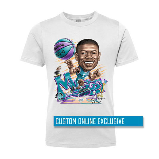*Custom Online Exclusive* Muggsy Bogues x Glory Days Apparel Icons Youth T-Shirt
