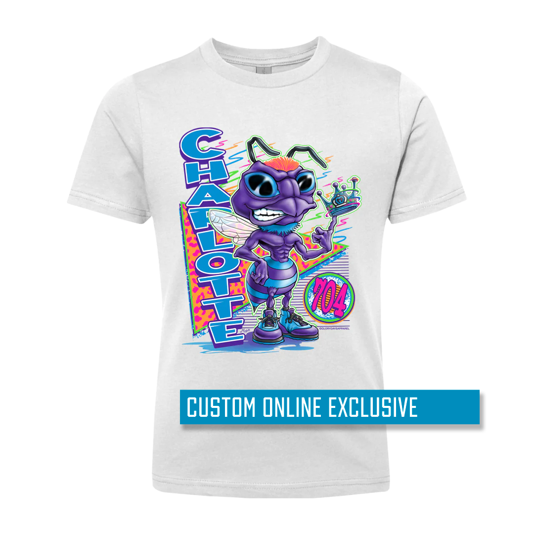 *Custom Online Exclusive* Glory Days Apparel - Neon Bug Youth T-shirt