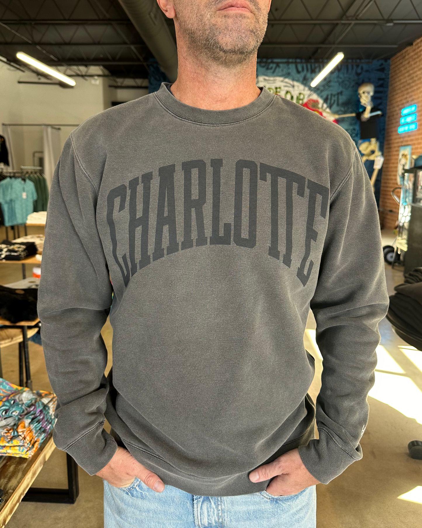 Glory Days Apparel - Charlotte Color Stack Sweatshirt
