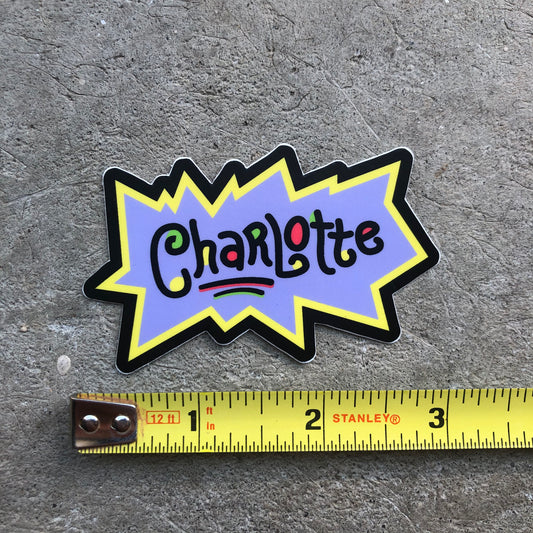 Charlotte sticker