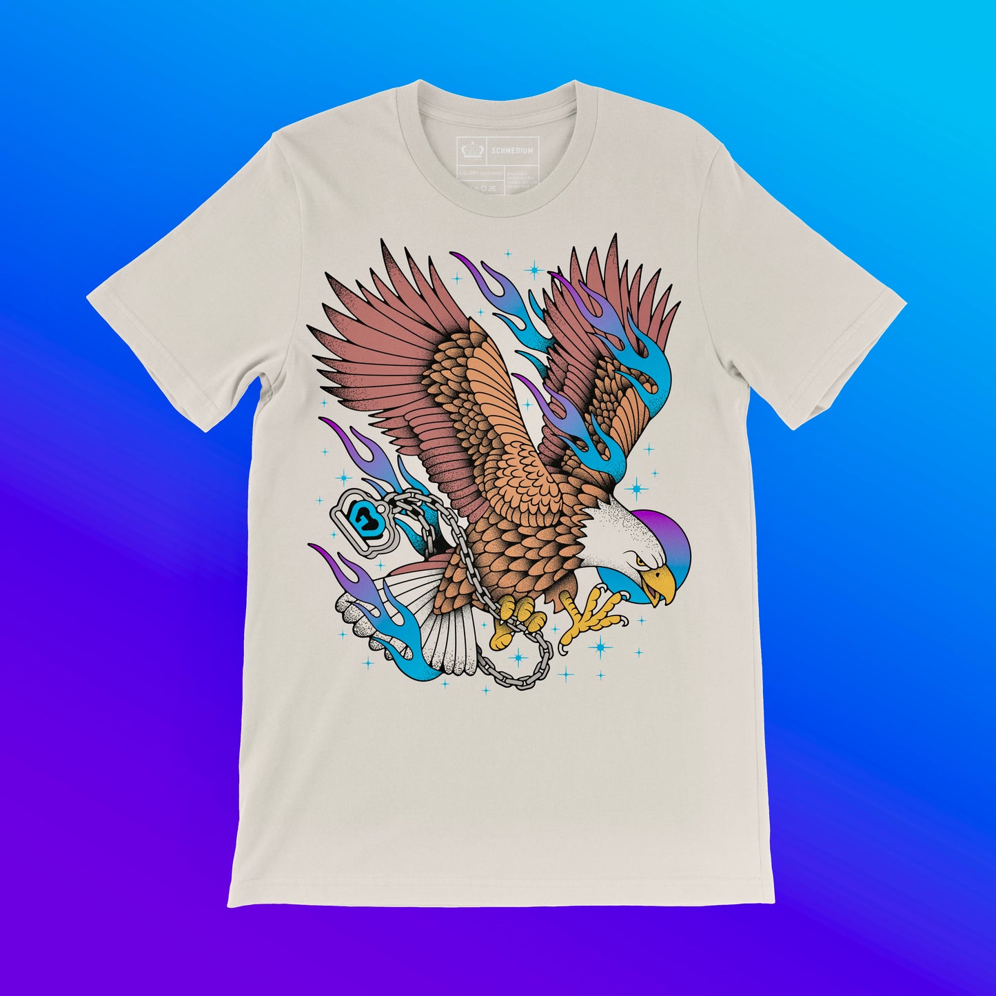 Subculture VINTAGE BODY EAGLE T-SHIRT 3 | www.trevires.be